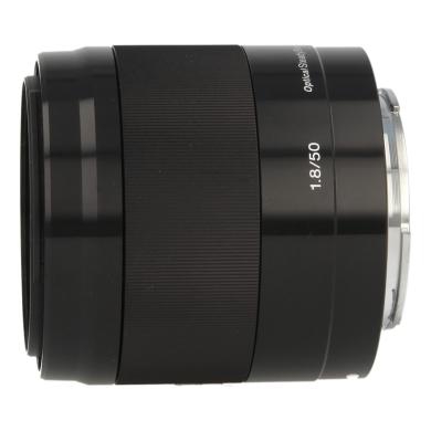 Sony 50mm 1:1.8 AF E OSS noir - comme neuf