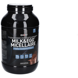 EA Fit Proteines Milk & Eggs 95 micellaire chocolat características