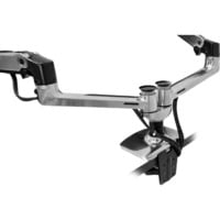 LX Series Dual Side-by-Side Arm 68,6 cm (27") Argent, Support de moniteur
