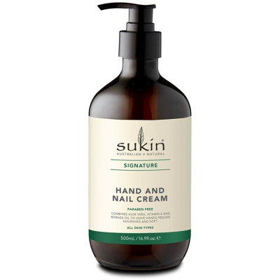 Sukin Hand and Nail Cream 500ml