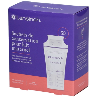 Lansinoh® Sachets de conservation du lait maternel