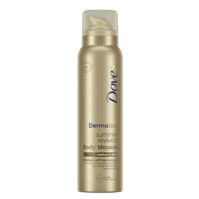 Dove Derma Spa Gradual Self Tan Mousse Medium to Dark 150ml