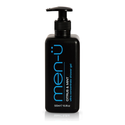 men-ü Citrus and Mint Shower Gel 500ml - With Pump