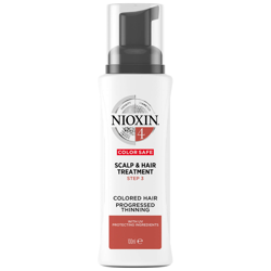NIOXIN 3-Part System 4 Scalp and Hair Treatment for Coloured Hair with Progressed Thinning 100ml características
