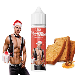 E-liquide Dad Christmas 50 ML - 50/50 PG/VG - Prêt à booster -  Pain d'épice Miel características
