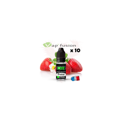 Lot de 10 flacons Fraises - arômes concentrés - 10ml - Diy - Vapfusion características