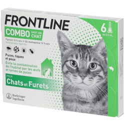 Frontline® Combo Spot-on Chats & Furets en oferta