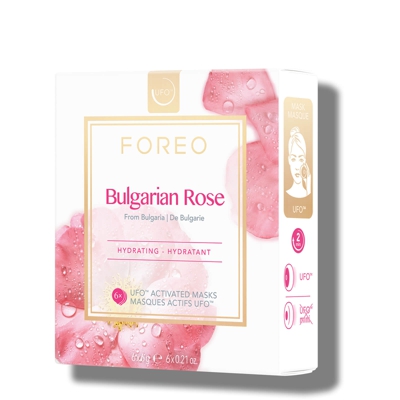 FOREO UFO Bulgarian Rose Moisture-Boosting Face Mask (6 Pack)