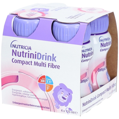 Nutricia Nutrinidrink Compact Multi Fibre Fraise