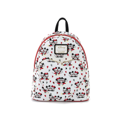 MINI SAC DOS MICKEY ET MINNIE MOUSE HEART / MICKEY MOUSE / LOUNGEFLY en oferta