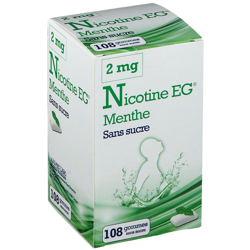 Nicotime EG® Menthe 2 mg Sans sucre Gomme à mâcher en oferta