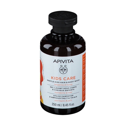 Apivita Kids Gel Cheveux et Corps avec Mandarine & Miel