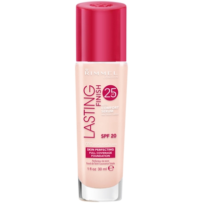 Fond de teint Lasting Finish 25 Hour avec Sérum Comfort Rimmel 30 ml (disponible en plusieurs teintes) - Light Porcelain