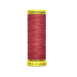 Bobine de fil de lin Gütermann - rouge en oferta