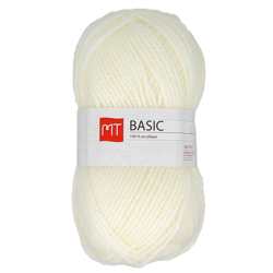 Pelote de fil à tricoter MT basic écru precio