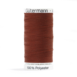 Bobine de fil polyester Gütermann - Beige - Marron en oferta
