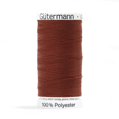 Bobine de fil polyester Gütermann - Beige - Marron
