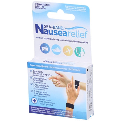 Sea Band Bande Poignet Noire