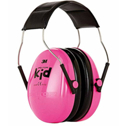 3M Peltor™ Kid™ Casque antibruit enfants Rose fluo características