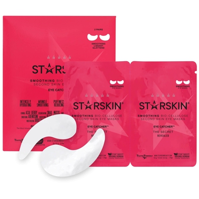 Masque Yeux Lissant Seconde Peau Noix de Coco Bio-Cellulose Eye Catcher™ STARSKIN (2 Pièces)