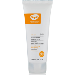Lotion solaire sans parfum Green People FPS 30 - format voyage (100 ml) en oferta