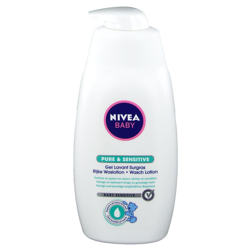 Nivea Baby Pure & Sensitive Gel Lavant Surgras características