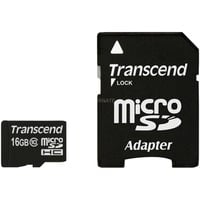 TS16GUSDHC10 mémoire flash 16 Go MicroSDHC NAND Classe 10, Carte mémoire