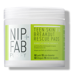 NIP+FAB Teen Skin Fix Breakout Rescue Pads 80ml en oferta