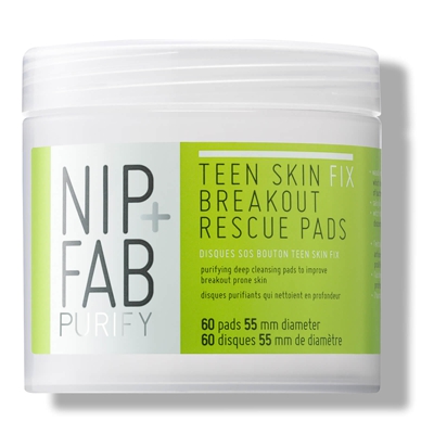 NIP+FAB Teen Skin Fix Breakout Rescue Pads 80ml