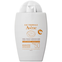 Avène Very High Protection Mineral Fluid SPF50+ Sun Cream for Intolerant Skin 40ml precio