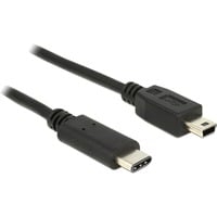 83603 câble USB 1 m USB 2.0 USB C Mini-USB B Noir