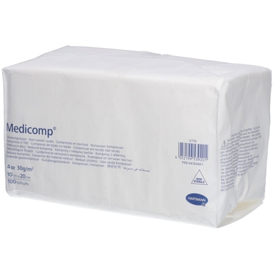 Hartmann Medicomp Compresse 4 Plis 10 x 20 cm