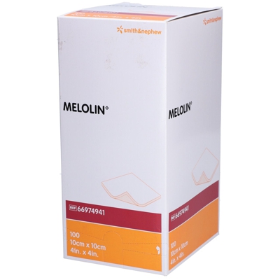 Melolin Stérile Compresse 10 x 10cm 66974941
