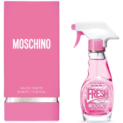 Eau de Toilette en spray Fresh Couture Pink Moschino 30 ml