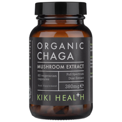 KIKI Health Organic Chaga Extract Mushroom (60 Vegicaps) en oferta