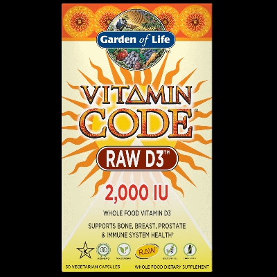 Vitamin Code Vitamine D3 2000 Iu - 60 Capsules