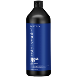 Matrix Total Results Brass Off Brunette Blue Shampoo for Lightened Brunette Hair 1000ml características
