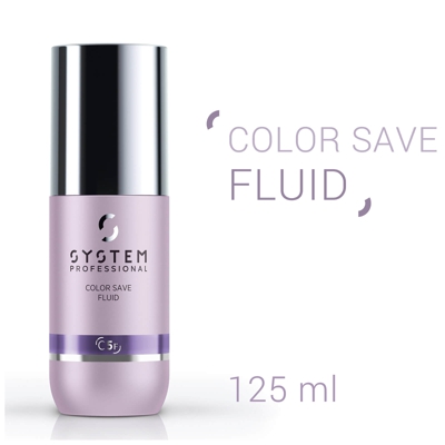 Réhausseur de brillance pour cheveux colorés Color Save Fluid System Professional 125 ml