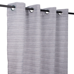 Voilage étamine fines rayures bleues precio