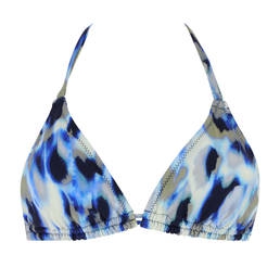 PAIN DE SUCRE haut de maillot de bain triangle Helia Blues