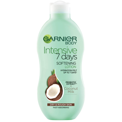Garnier Intensive 7 Days Coconut Milk Body Lotion Dry Rough Skin 400ml precio