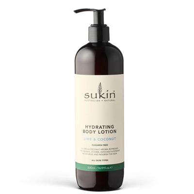 Lotion pour le coprs hydratante Citron vert & Noix de coco par Sukin  500ml