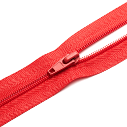 Fermeture spirale n°5 avec curseurs rouge en oferta