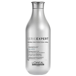 Shampoing éclat pour cheveux gris et blancs L'Oréal Serie Expert Silver 250ml en oferta