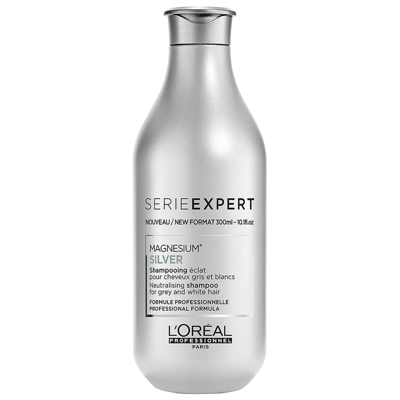 Shampoing éclat pour cheveux gris et blancs L'Oréal Serie Expert Silver 250ml