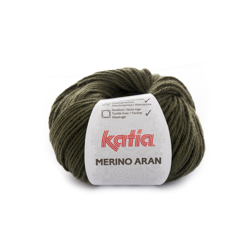 Pelote de laine Katia Merino Aran vert moyen en oferta