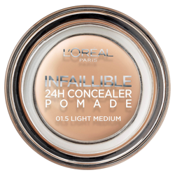 Correcteur Crème 24H Infaillible L'Oréal Paris 15 g (différentes teintes disponibles) - 1.5 Light Medium características