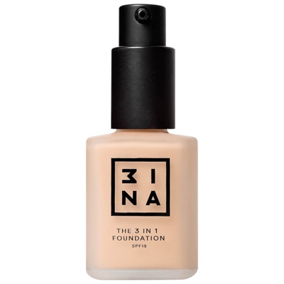 Fond de teint 3-en-1 3INA 30 ml (plusieurs teintes disponibles) - Ultra Dark Beige