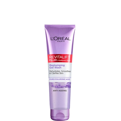L'Oréal Paris Revitalift Filler [+ Hyaluronic Acid] Gel Face Wash Cleanser 150ml