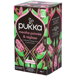 pukka Menthe Poivrée et Réglisse características